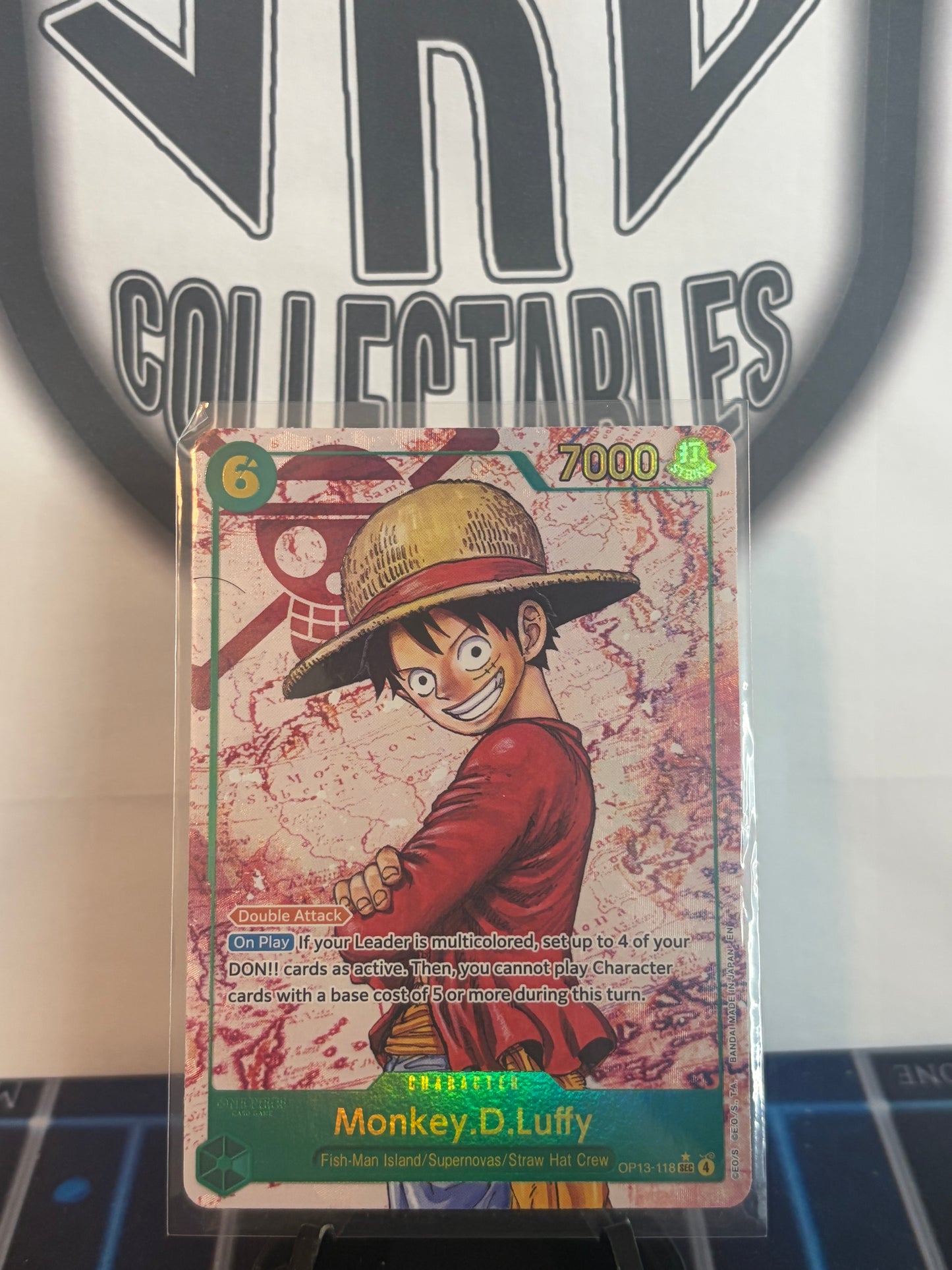 Monkey.D.Luffy OP13-118 One Piece Single