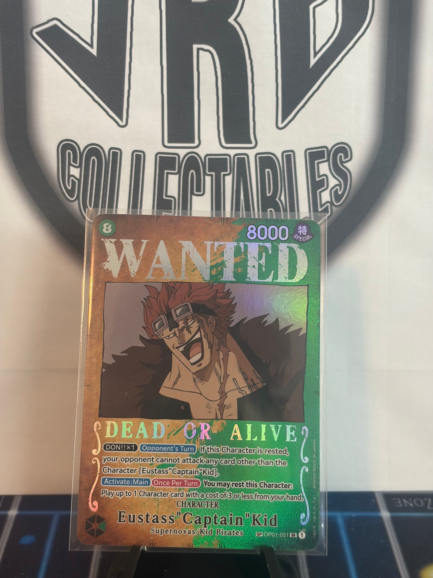 Eustass Captain Kid SPOP01-051 One Piece Single