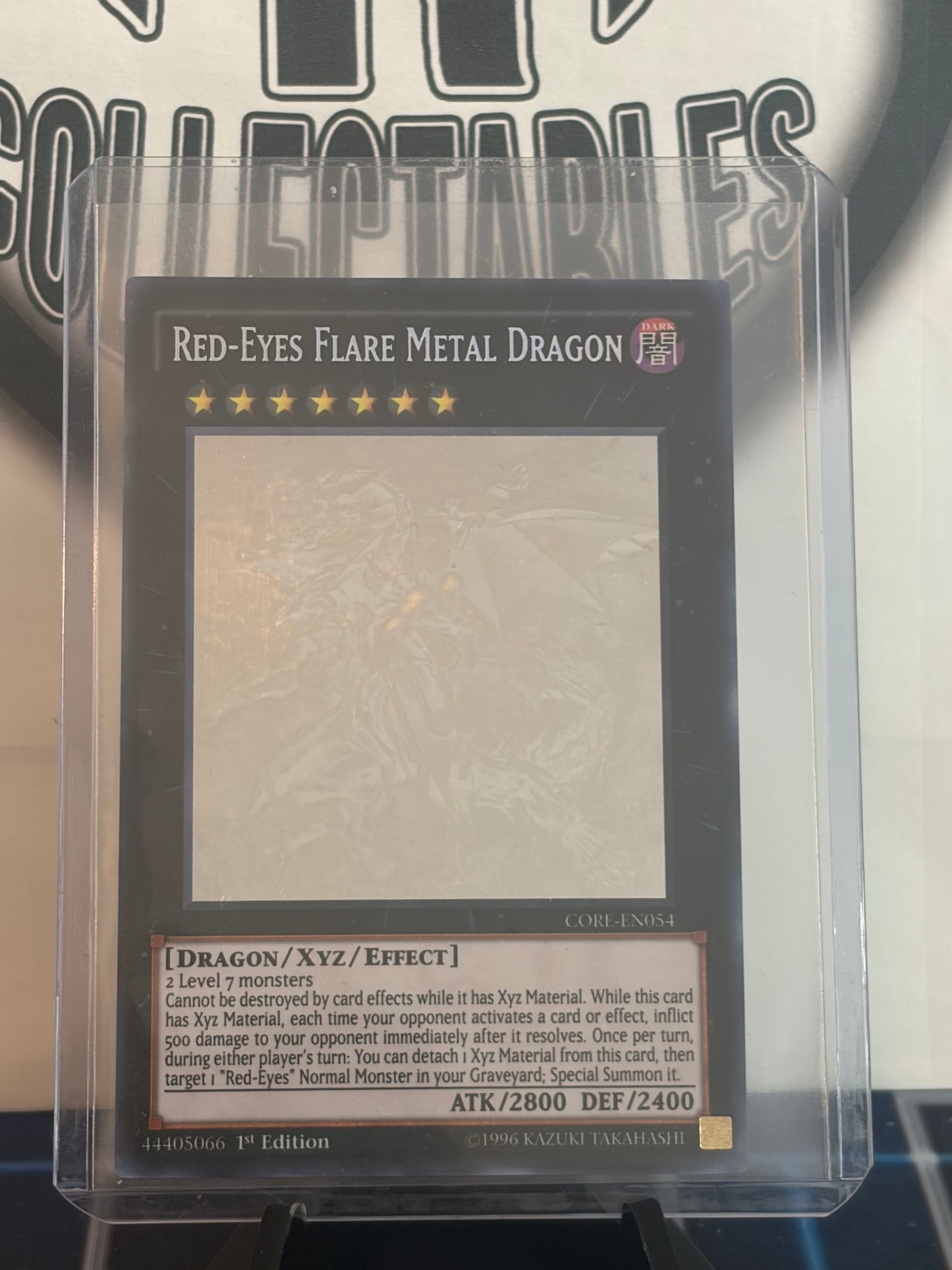Red-Eyes flame Metal Yu-Gi-Oh! Single