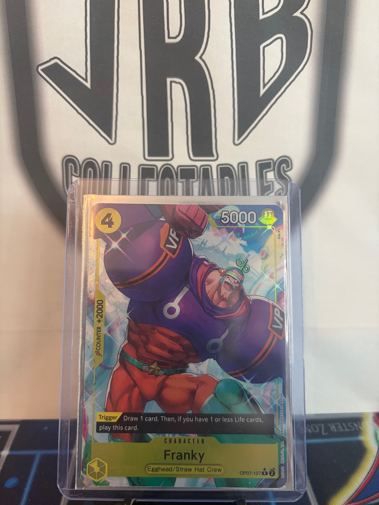 Franky OPO7-107 Card - One Piece Single