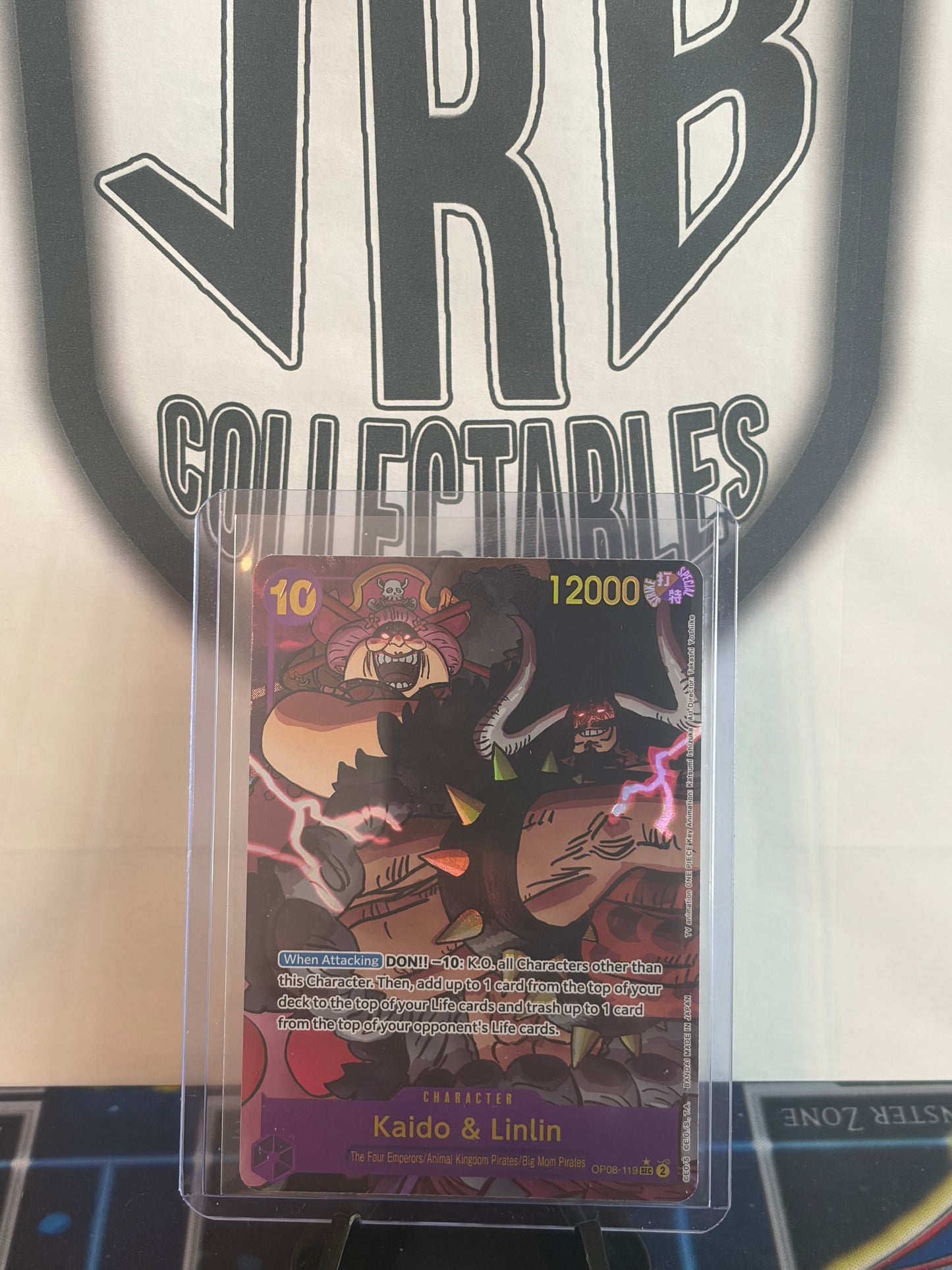 Kaido & Linlin OPO8-119 - One Piece Single