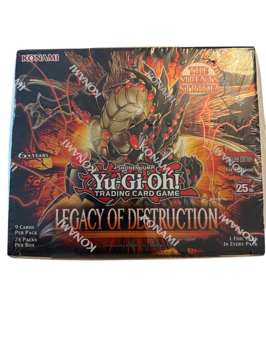 YU-GI-OH! Legacy of Destruction Booster box