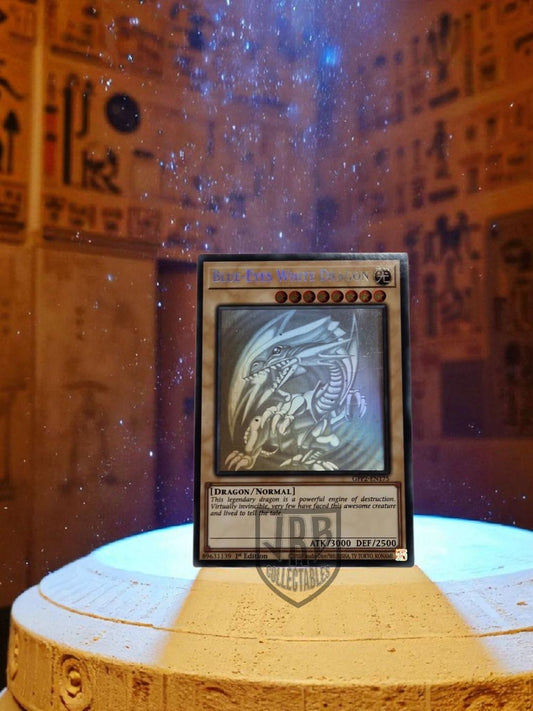 Blue Eyes White Dragon Ghost Rare