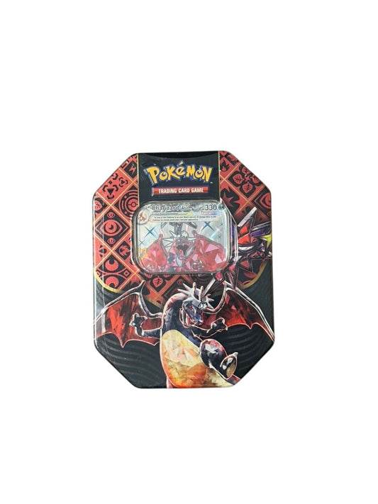 Pokemon Paldean Fates standard Tin Charizard ex