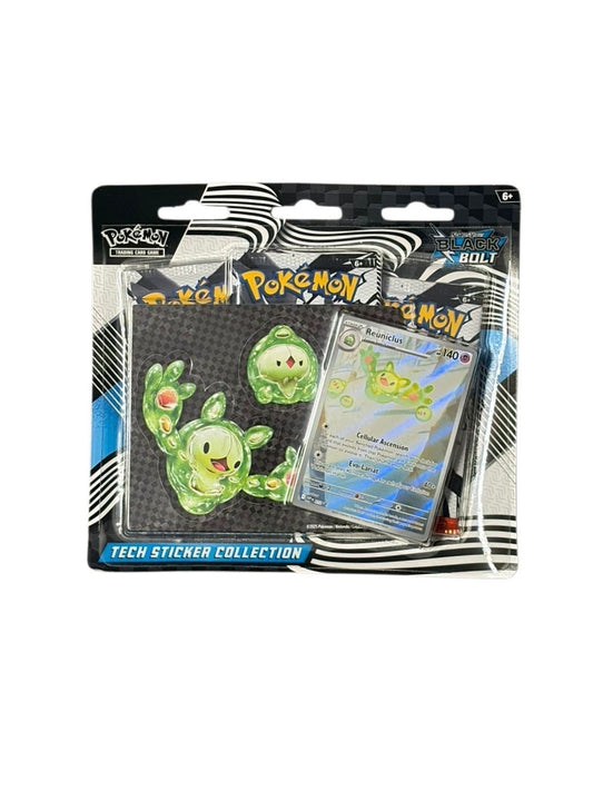 Pokémon SV Black Bolt Tech sticker Collection Reuniclus