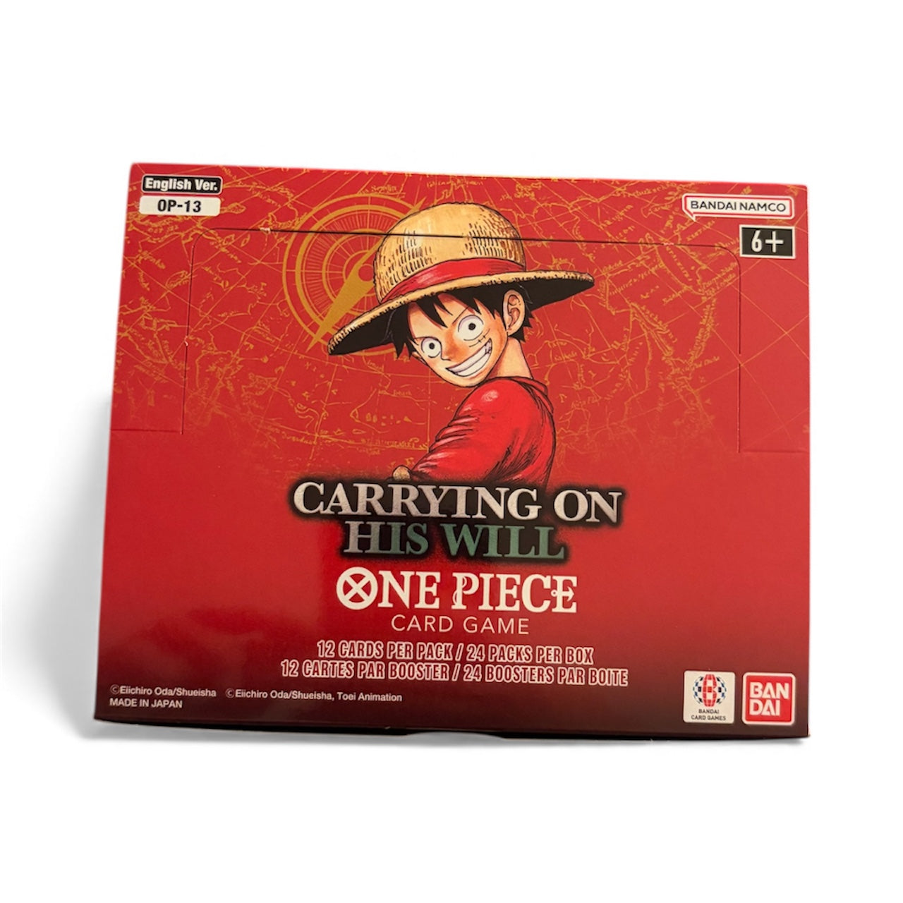 One piece carrying on his will booster box