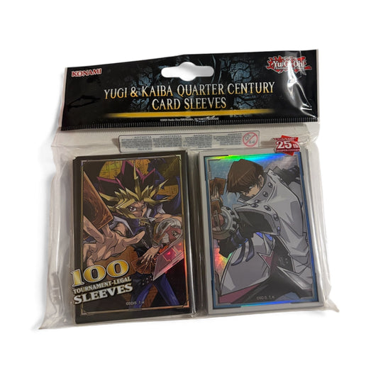 YU-GI-OH! Yugi and Kaiba Quater Century Card Sleeves