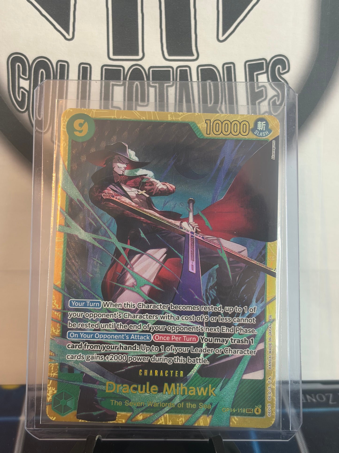 Dracule Mihawk OP14-119 One Piece Single #10