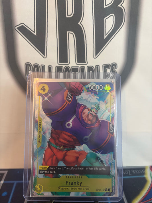 Franky OPO7-107 Card - One Piece Single