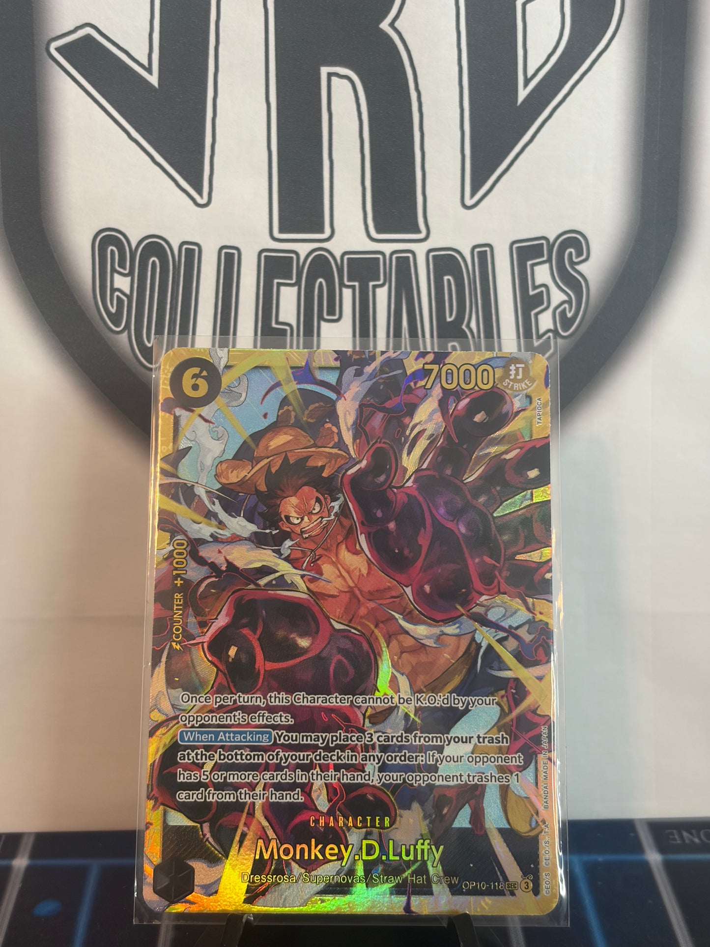 Monkey.D.Luffy OP10-118 One Piece Single